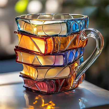 Handmade 3D Book Lover Mug
