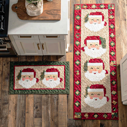 Haven - 2-Piece Kitchen Mat Set - Warm Christmas Glow