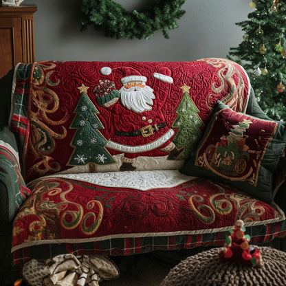 Hedda - Quilted Sofa Cover Night Style
