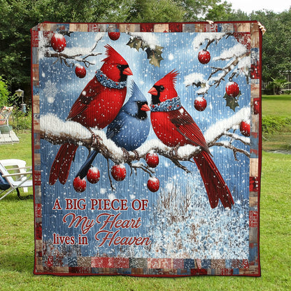 Herminia - Textile Wall Art - A Piece of My Heart Lives in Paradise (Large)