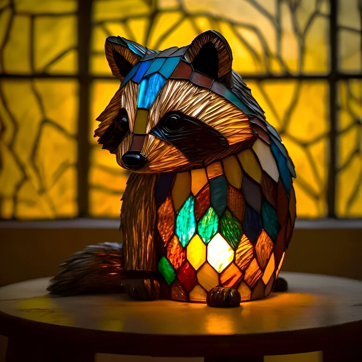 Jackie – Glowing Raccoon