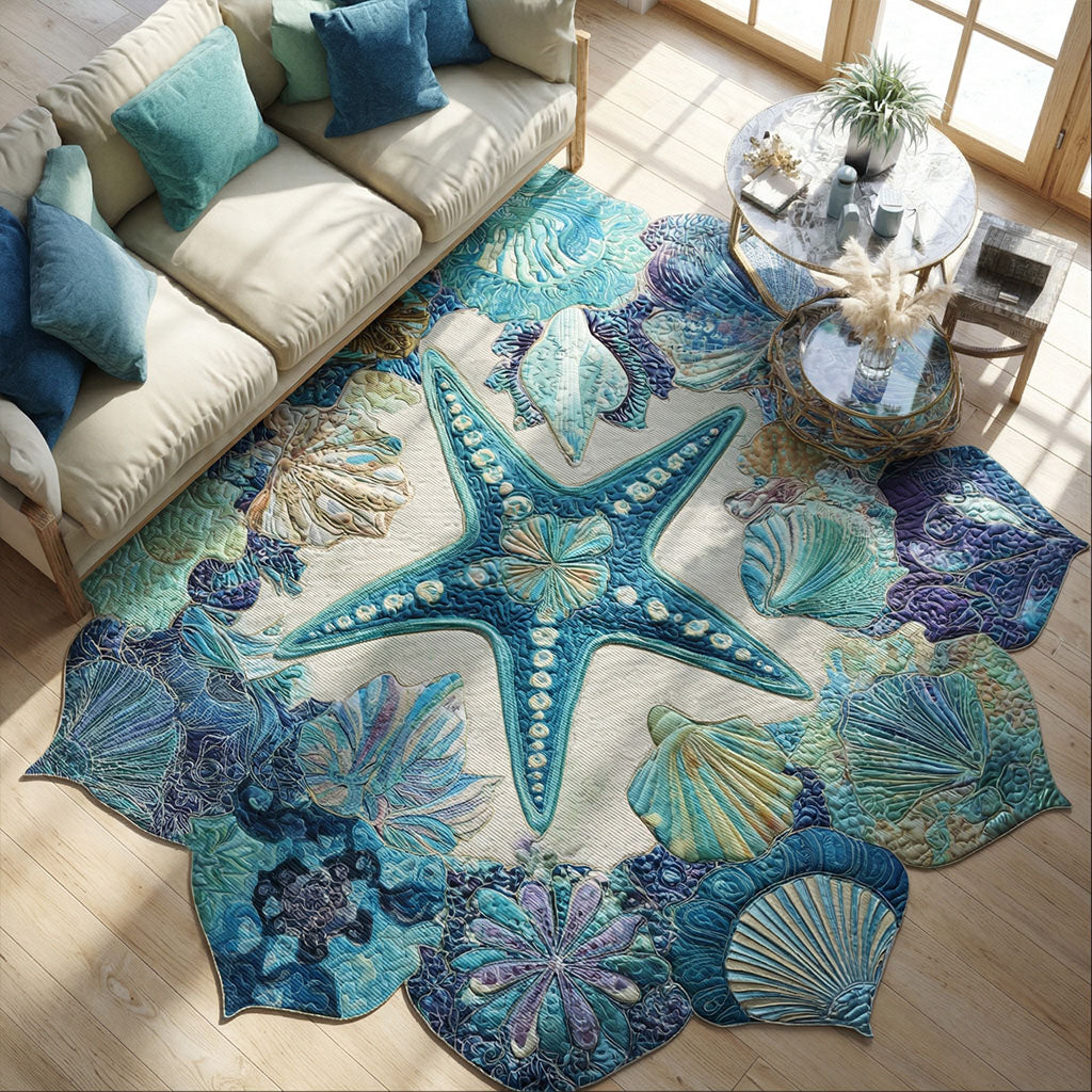 Janelle - Shaped Area Rug - Seashell