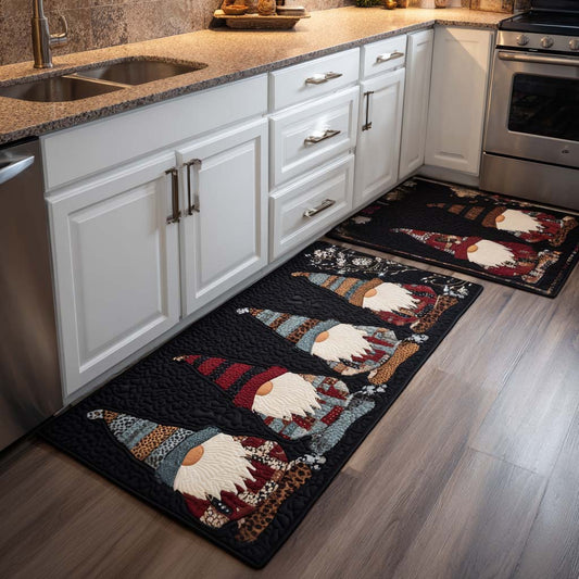 Jocelyn - 2-Piece Kitchen Mat Set - Christmas Carols