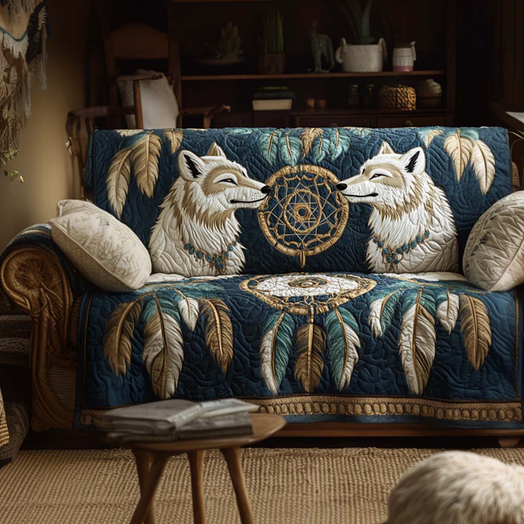 Julieta - Quilted Sofa Cover Decorative Pattern