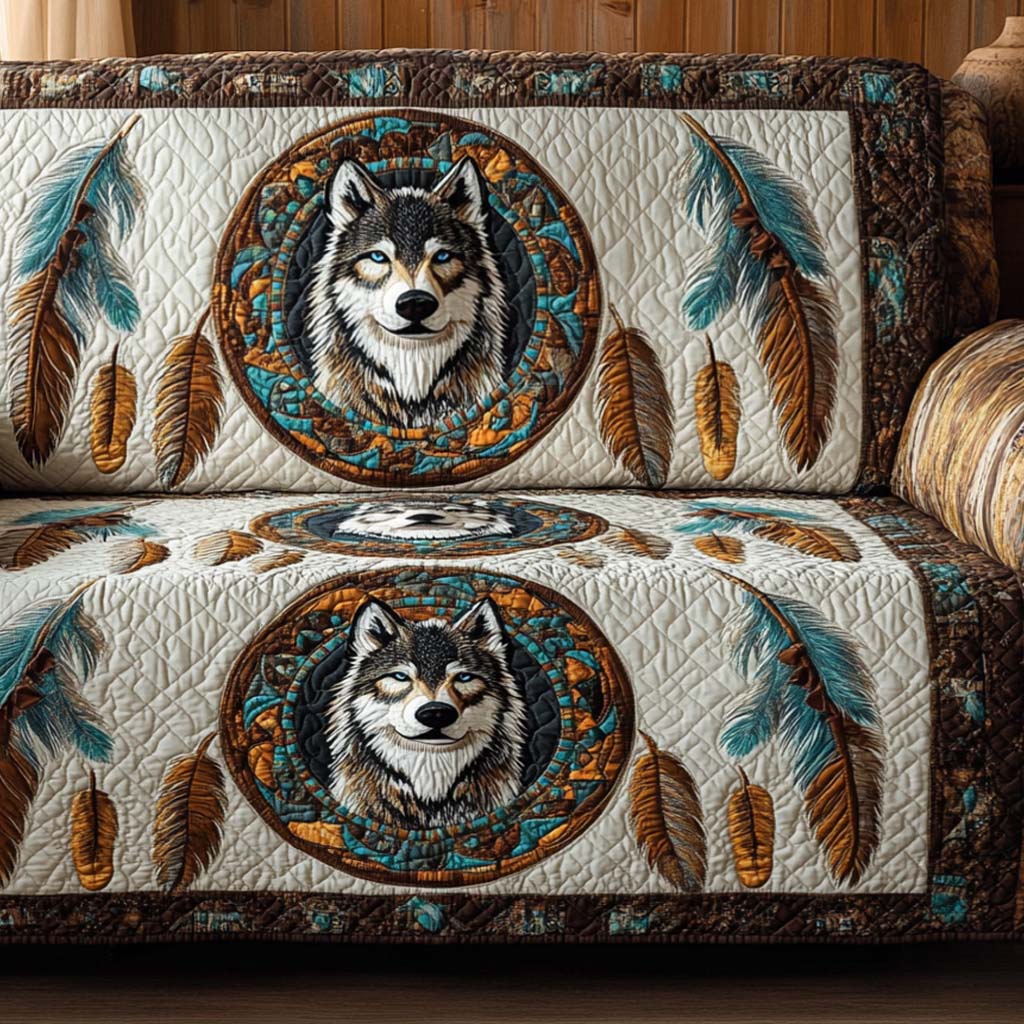 Julieta - Quilted Sofa Cover Decorative Pattern