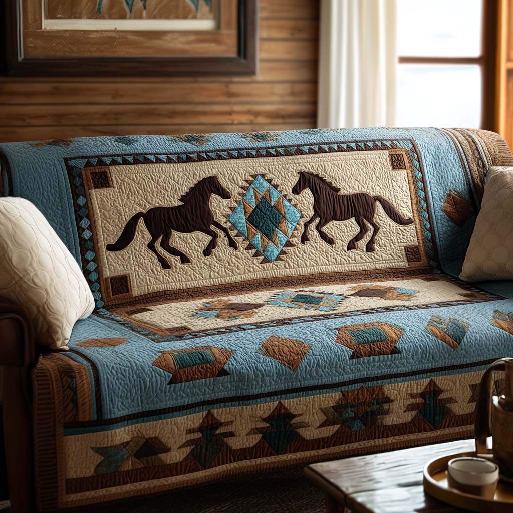 Julieta - Quilted Sofa Cover Decorative Pattern