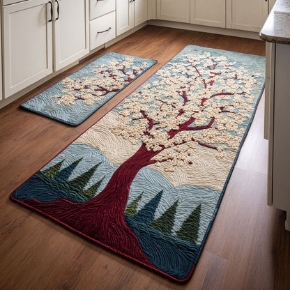 Karsyn - 2-Piece Kitchen Mat Set - Deep Forest