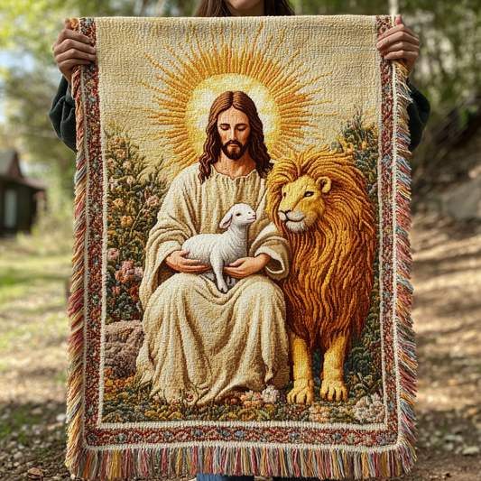 Katelyn - Quilted Blanket Holy Light