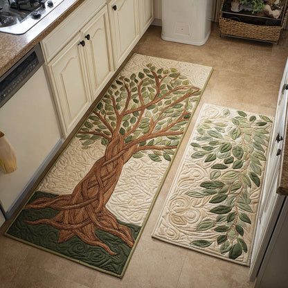 Keira - 2-Piece Kitchen Mat Set - Decorative Carrots