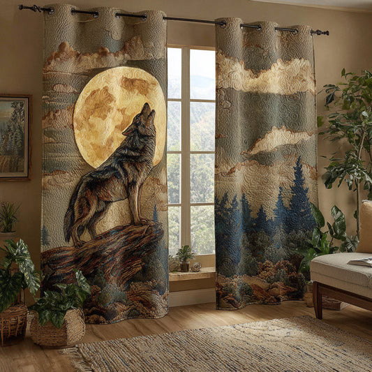 Kelly - Quilted Curtains - Moonwolf