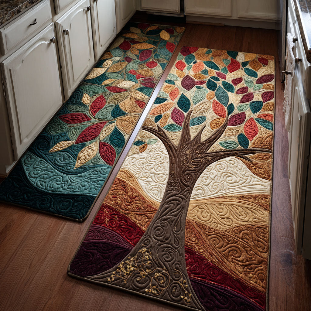 Kelsie - 2-Piece Kitchen Mat Set - Woodland Refuge