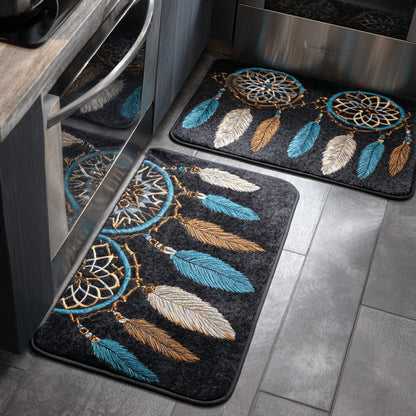 Layla - 2-Piece Kitchen Mat Set - Dreamcatcher Sky