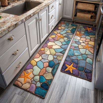Leilani - 2-Piece Kitchen Mat Set - Ocean View