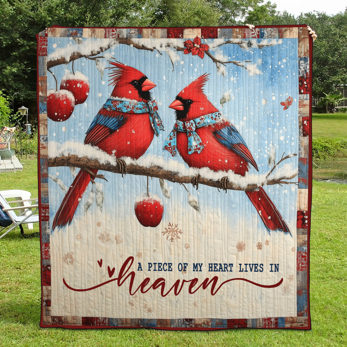 Livia - Textile Wall Art - A Piece of My Heart Lives in Paradise