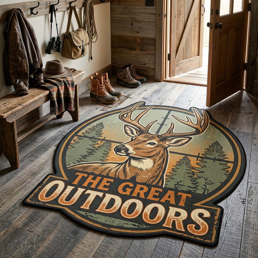 Lorna - Decorative Area Rug - Amber Wilderness