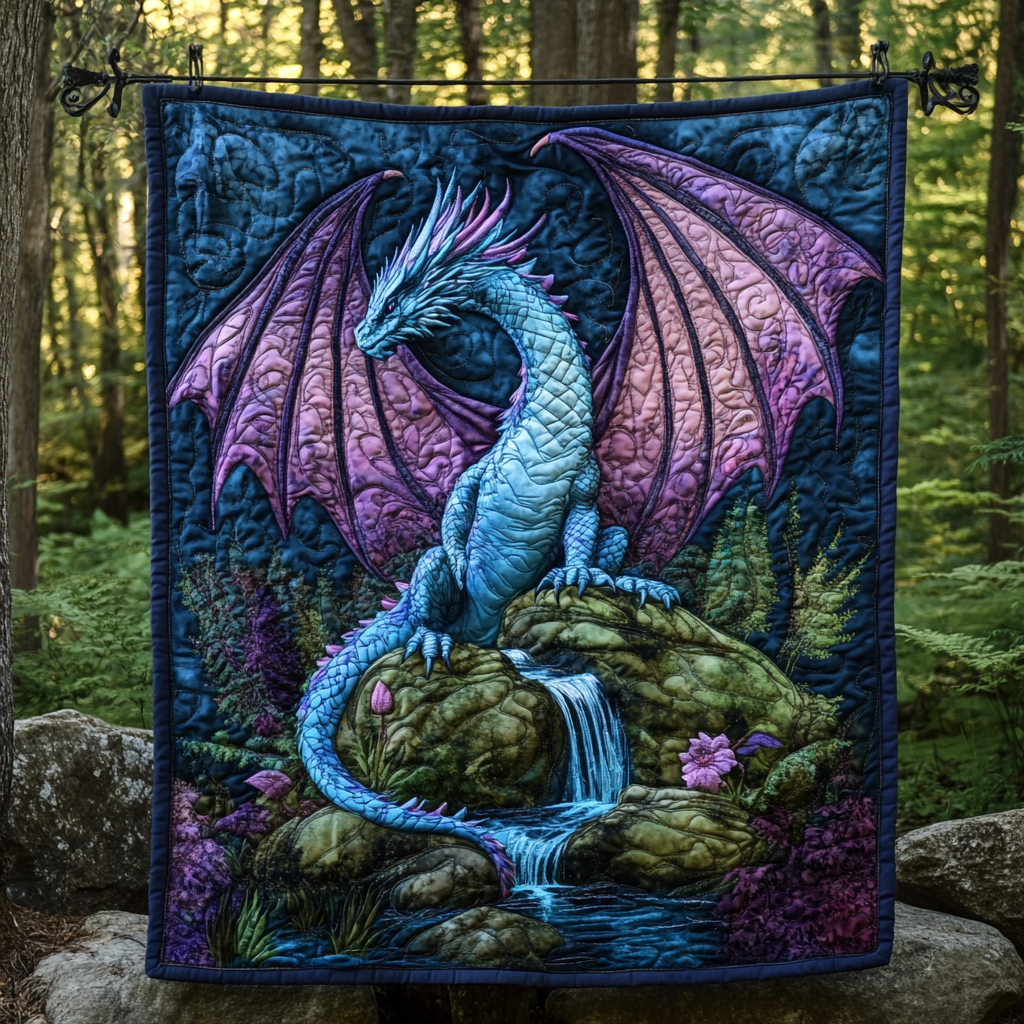 Lyric - Quilted Blanket - Heavenly Star