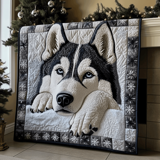 Mallory - Quilted Blanket - Dreamy Husky