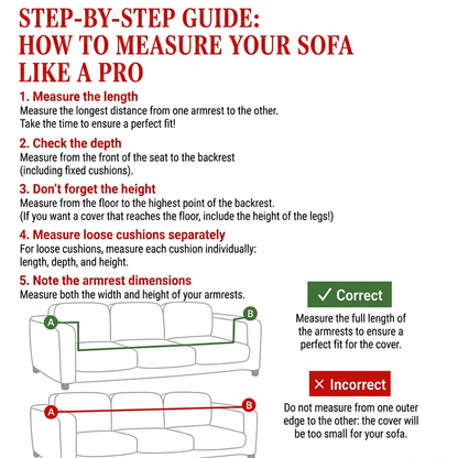 Britta - Quilted Sofa Cover Pattern Winter