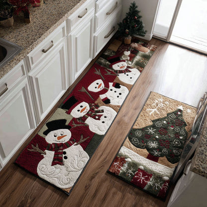 Marianne - 2-Piece Kitchen Mat Set - Classic Winter
