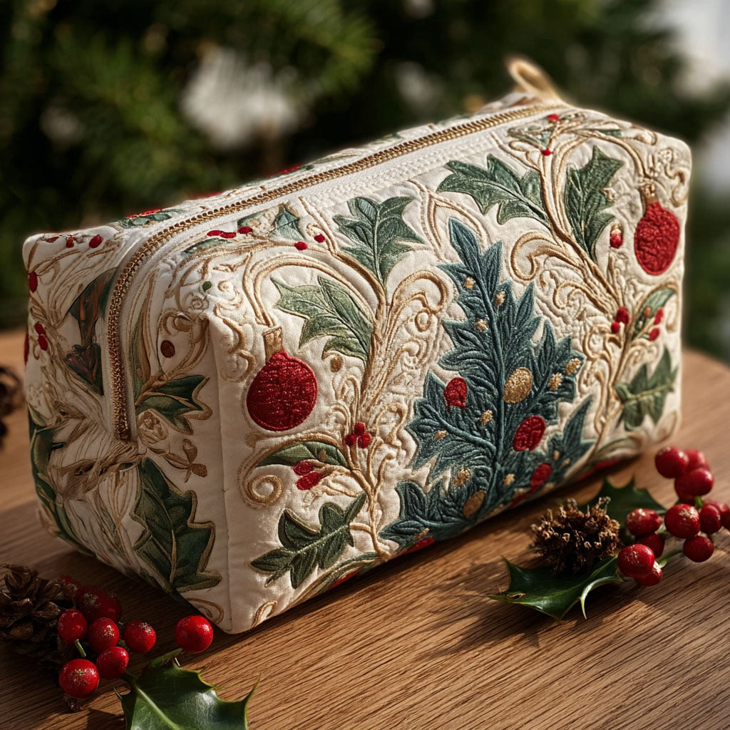 Marlene - Quilted Toiletry Bag - Shimmering Lights