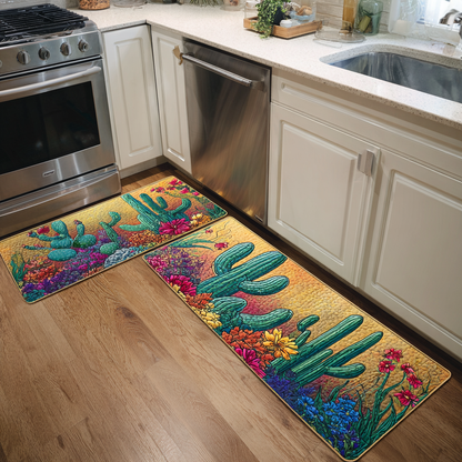 Mckinley - 2-Piece Kitchen Mat Set - Sunset