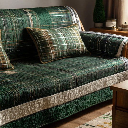 Milagros - Quilted Sofa Cover Embrace Warm