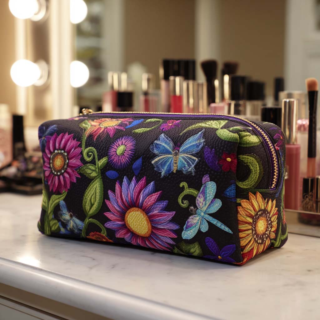 Marloes - Quilted Toiletry Bag - Morning Light