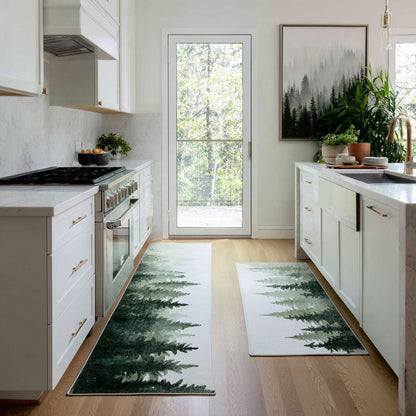 Noemi - 2-Piece Kitchen Mat Set - Calm Valley