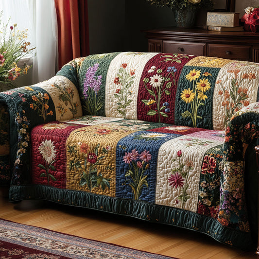Ofelia - Quilted Sofa Cover Cozy