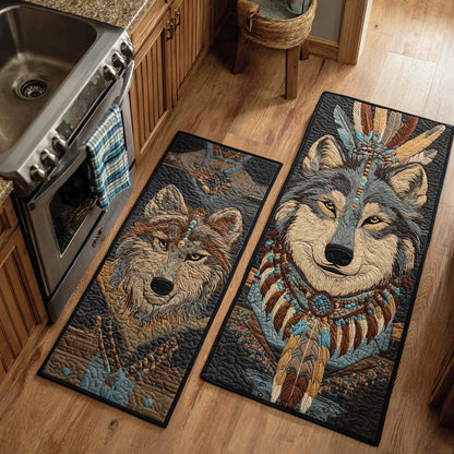 Olivia - 2-Piece Kitchen Mat Set - Howling Wolf