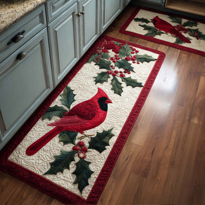 Paola - 2-Piece Kitchen Mat Set - Holiday Spirit