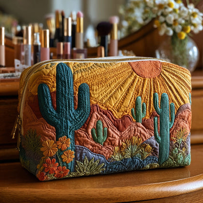 Esmee - Quilted Toiletry Bag - Soft