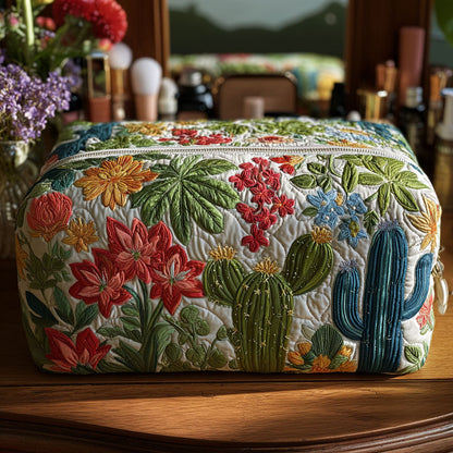 Suze - Quilted Toiletry Bag - Cute