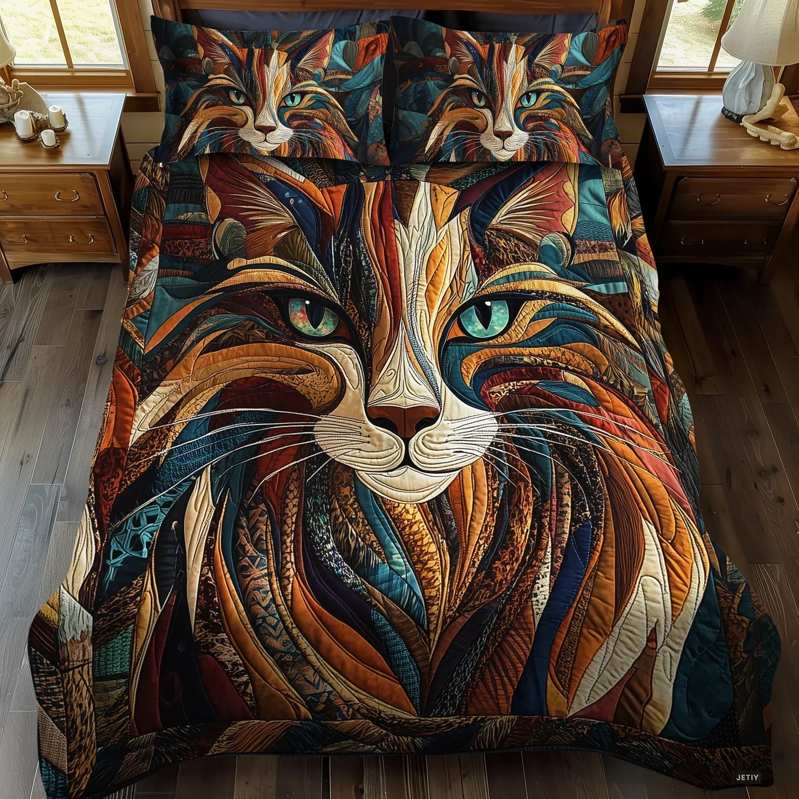 3-Piece Quilt Set - Soft Spins