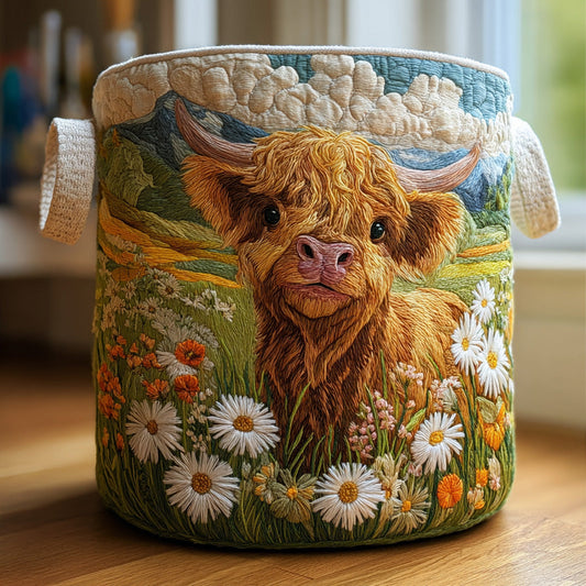 Quilted Laundry Basket - Blooming Highlands