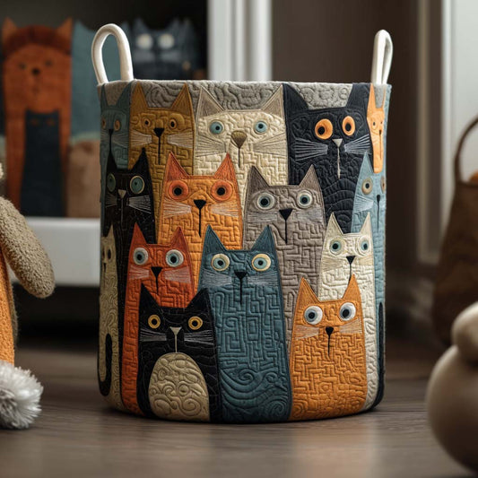 Quilted Laundry Basket - Colorful Spirit