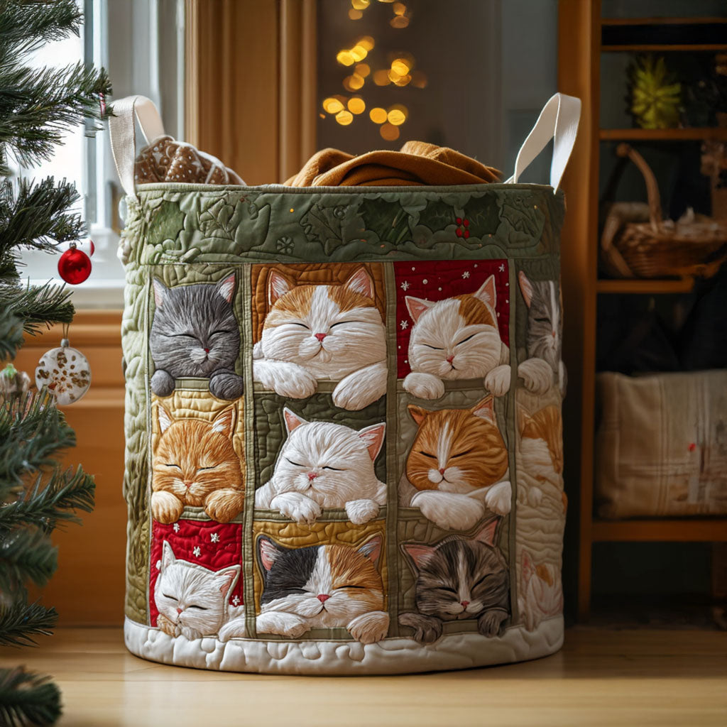 Quilted Laundry Basket - Cozy Cocoon II