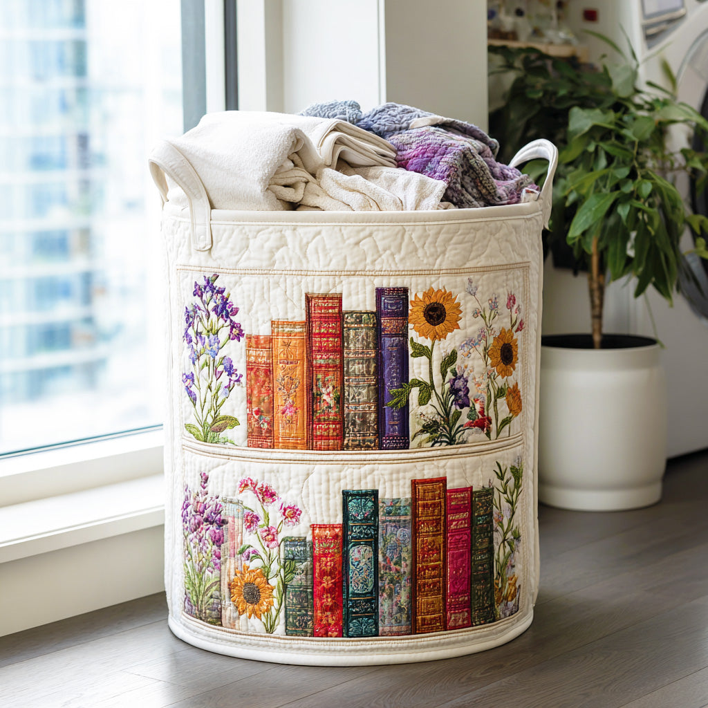 Quilted Laundry Basket - Cozy Cocoon
