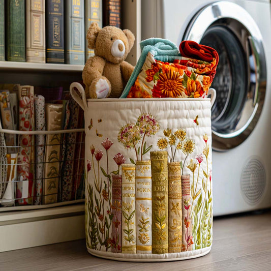 Quilted Laundry Basket - Daily Stories