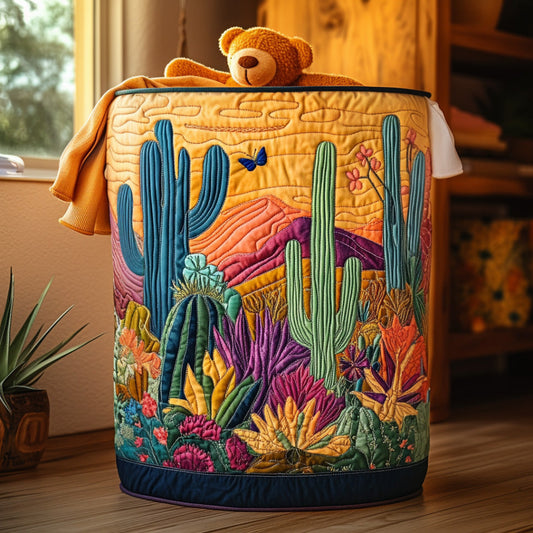 Quilted Laundry Basket - Desert Spirit