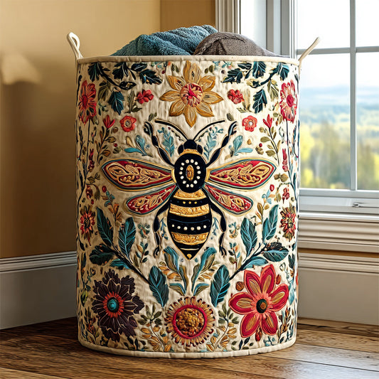 Quilted Laundry Basket - Prairie Spirit