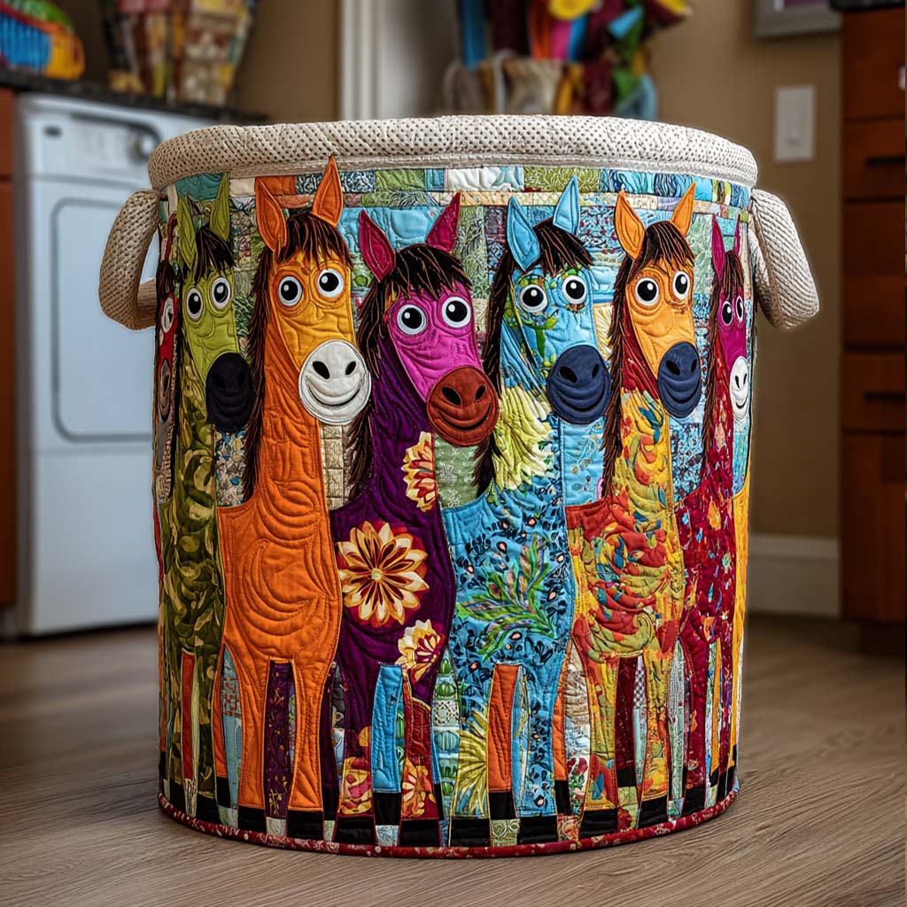 Quilted Laundry Basket - Radiant Shepherd