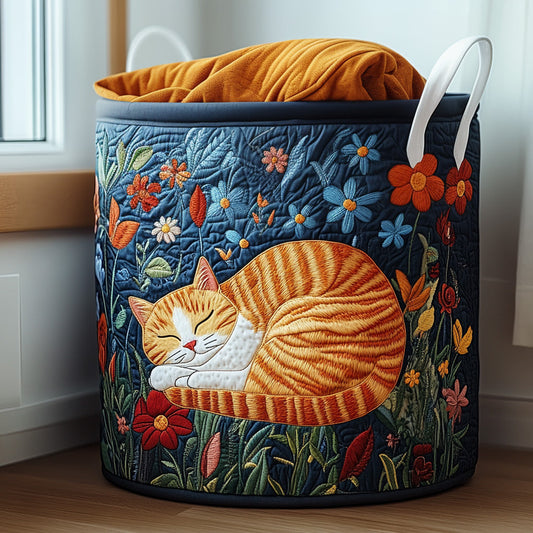 Quilted Laundry Basket - Siesta in the Sun