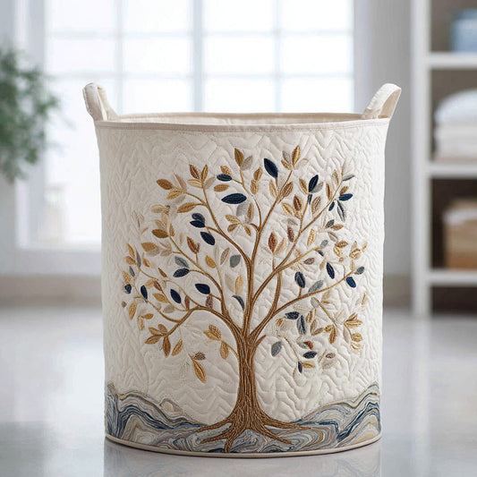 Quilted Laundry Basket - Vital Bloom