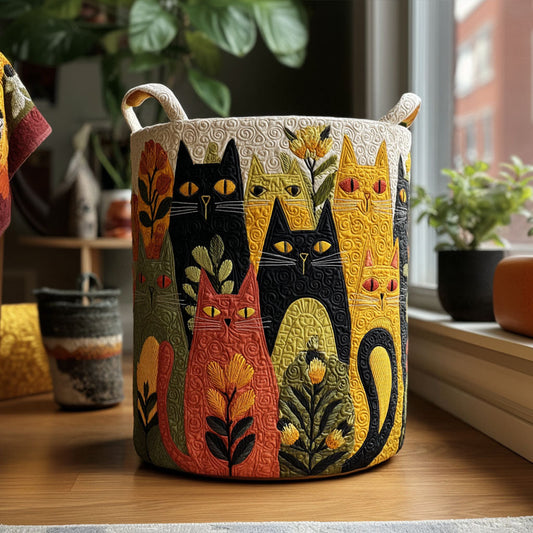 Quilted Laundry Basket - Whisker Corner