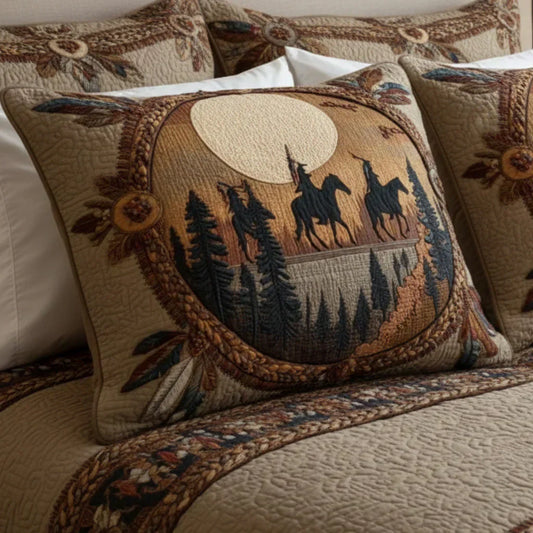 Quilted Pillow Sham - Dreamcatcher