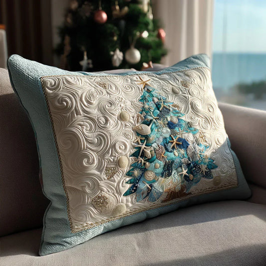 Quilted Pillow Sham - Festive Shimmer