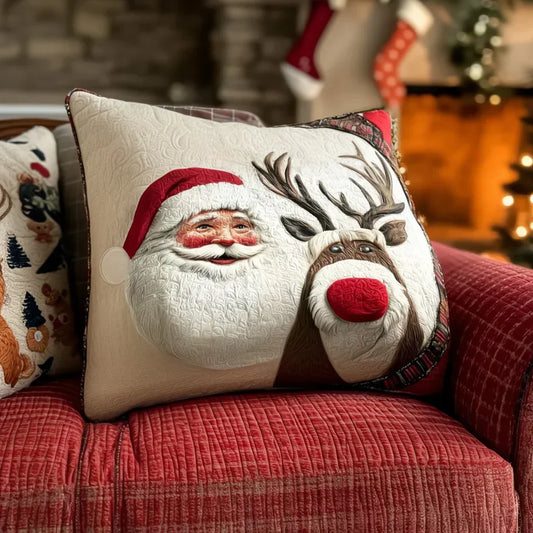 Quilted Pillow Sham - Frozen Evening