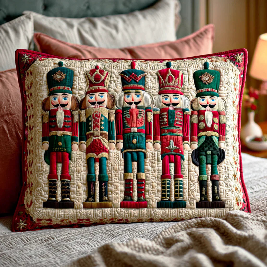 Quilted Pillow Sham - Nutcracker Show