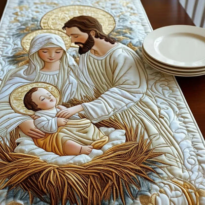 Quilted Table Runner - Light of Bethlehem